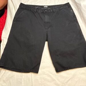 Vans Men's Charcoal Flat Front Shorts